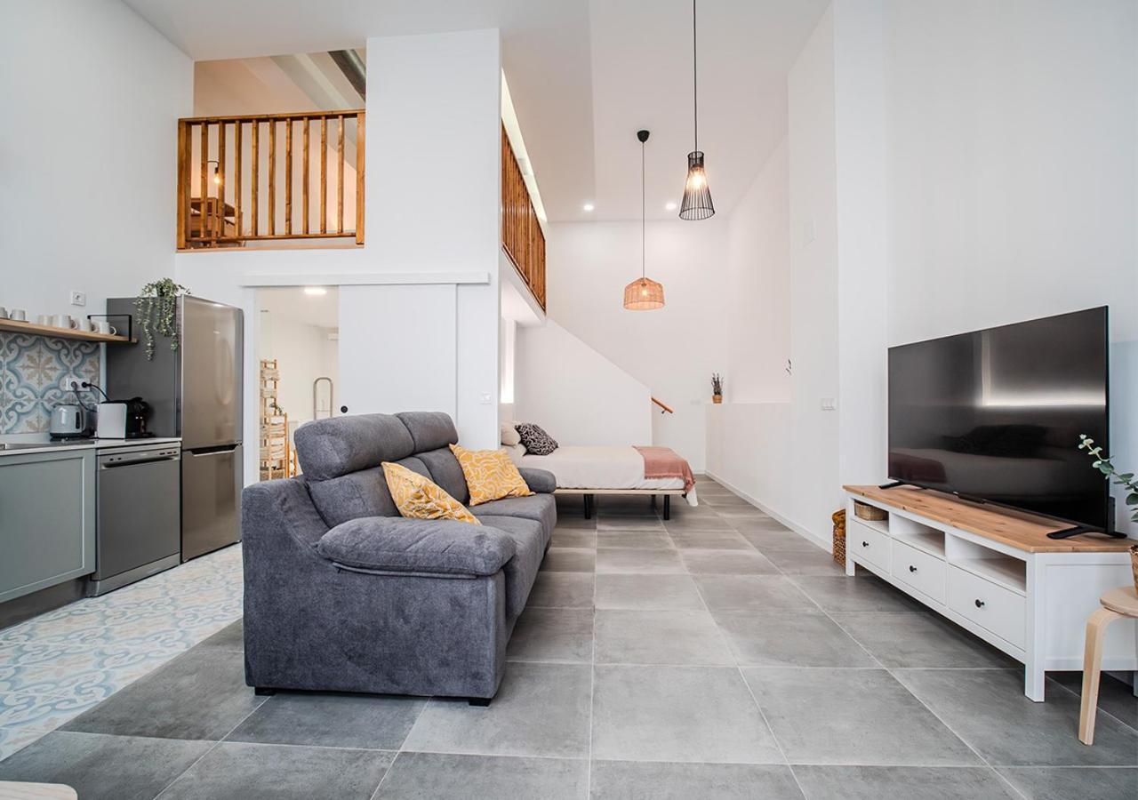 Aroma De Valencia II Cozy Studio With Loft Exterior foto